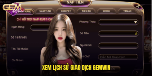 Xem lịch sử giao dịch Gemwin